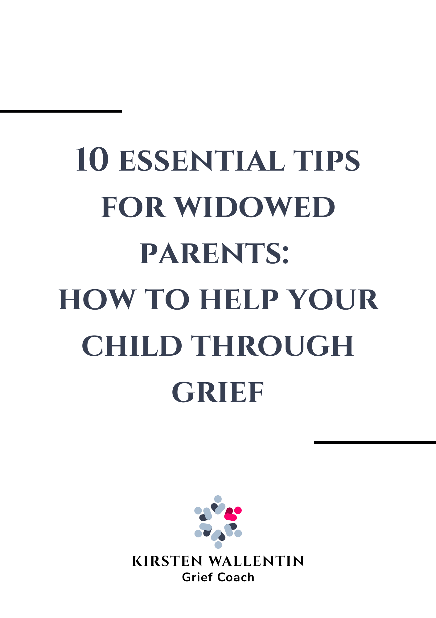 Advice for widowed mums